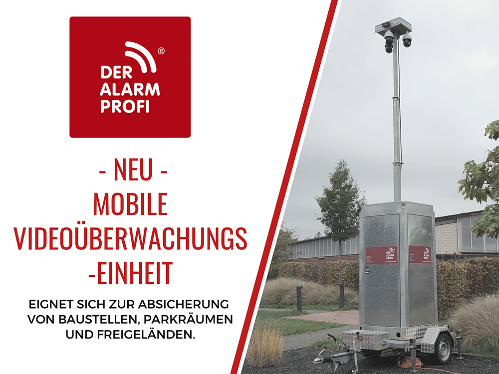 Mobile Überwachungseinheit - DER ALARM PROFI