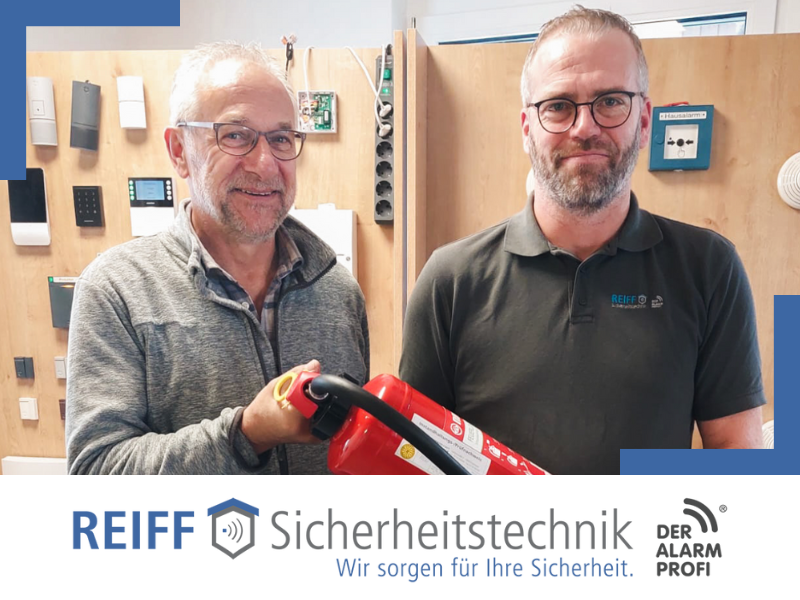 REIFF Sicherheitstechnik übernimmt Feuerlöscherwerkstatt Engstingen